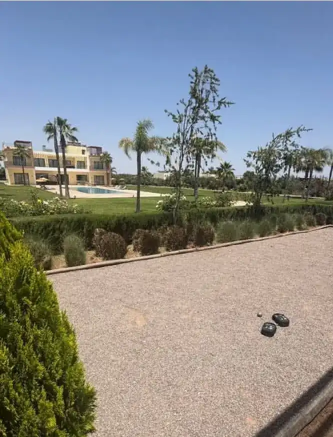 Terrain de pétanque